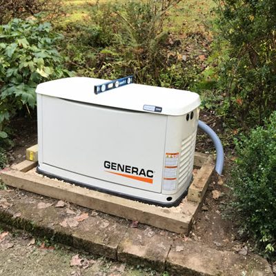 Generac whole home generator installer