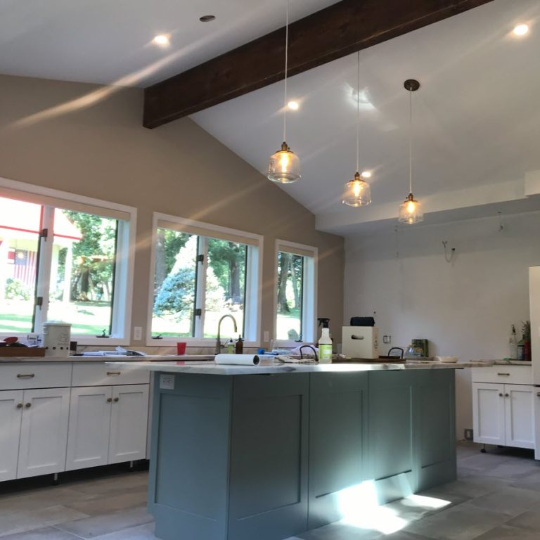 Pendant lighting installation